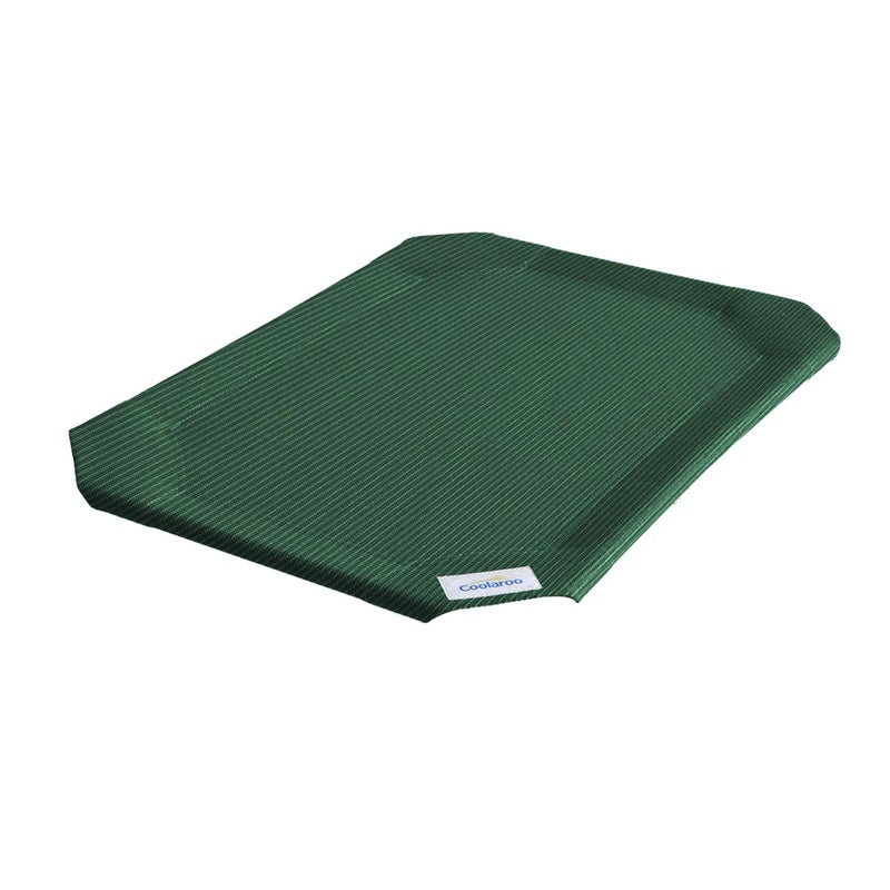 Coolaroo Original Pet Bed Replacement Cover - Brunswick Green - Large (43.5" x 31.5") - Image 1
